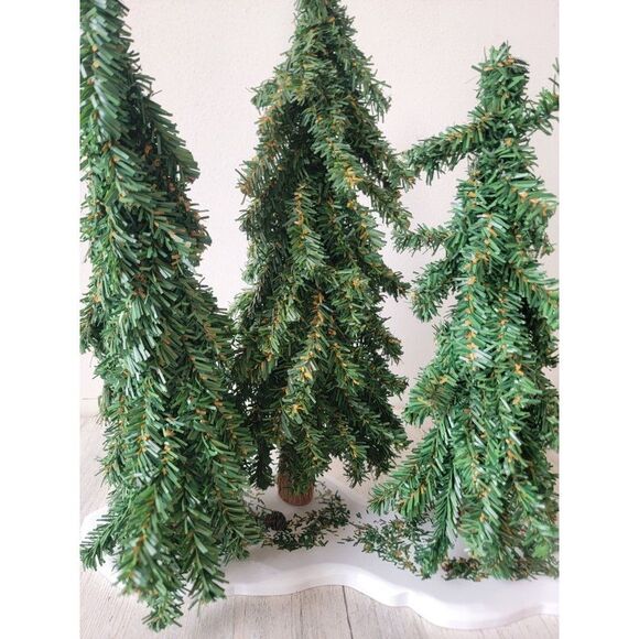 Dept 56 Village spruce tree Forest accessory xmas snow - Picture 3 of 12